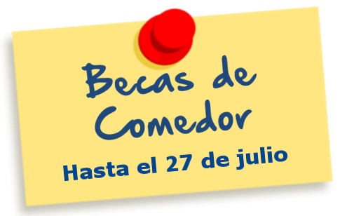 Becas Comedor – Curso 2022 – 2023 (Infantil, Primaria y ESO)